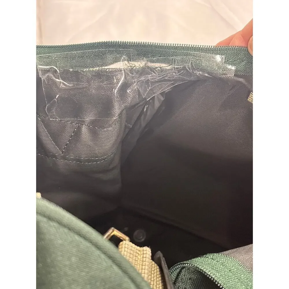 Vintage Y2K Comp USA Travel Duffle Bag Employee Tech Boot Camp *Needs Repaired